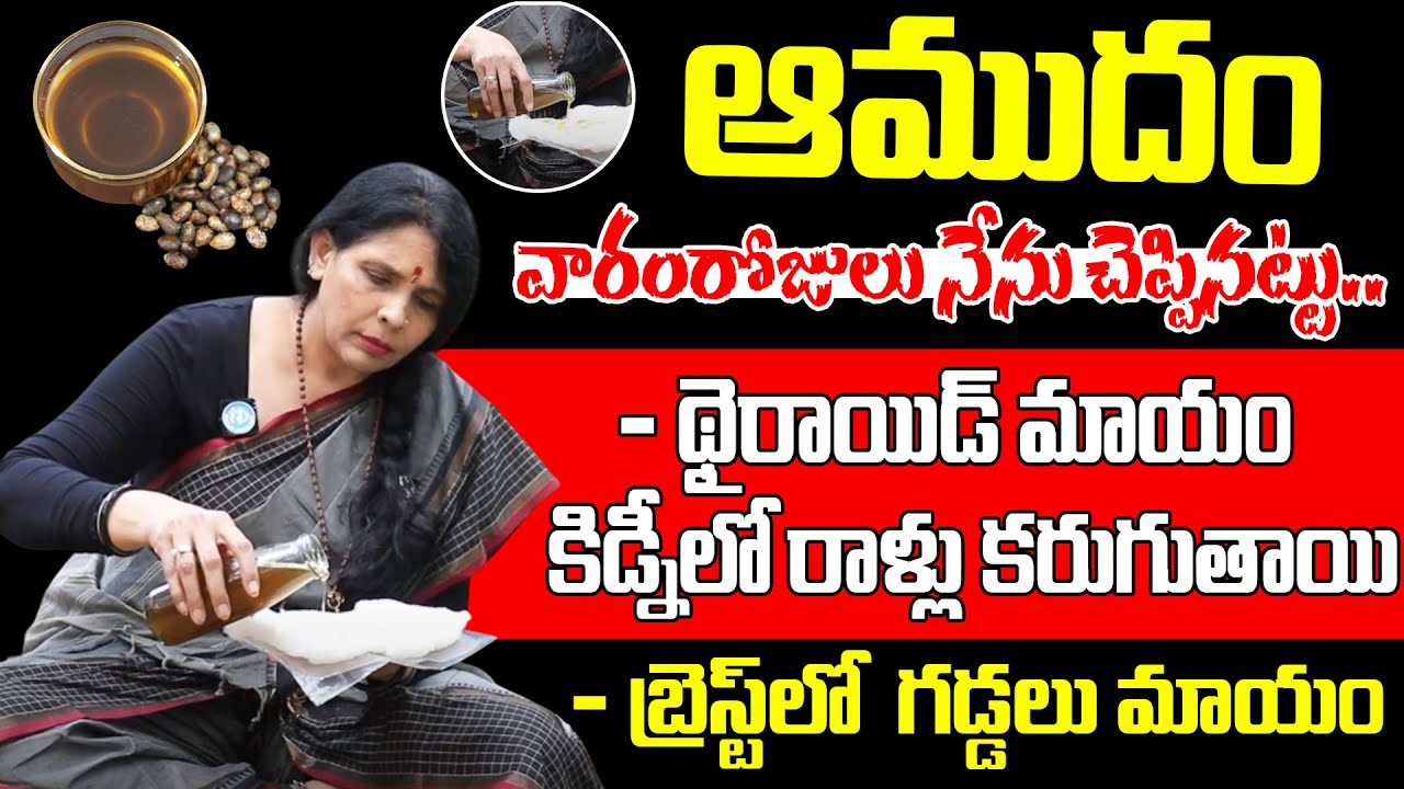 ఆముదం ఇలా తీసుకుంటే పవర్ పెరుగుతుంది | Aruna Devi About Amudam for Health | iDream Health Tips