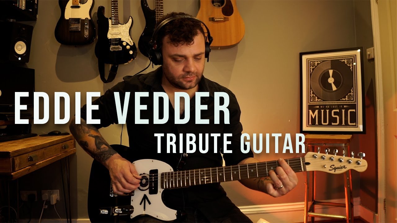 Eddie Vedder Tribute Guitar