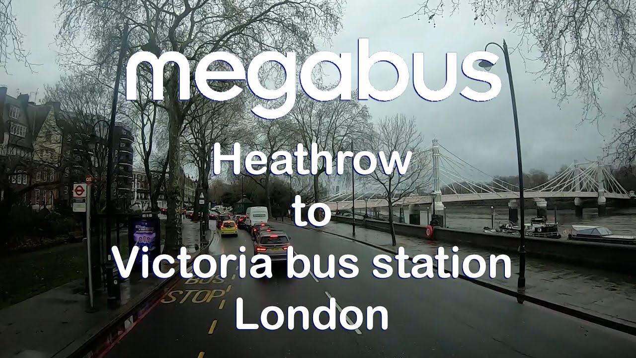 Megabus Heathrow to victoria bus station London