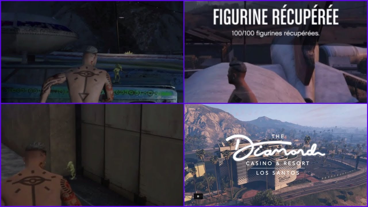 [DLC CASINO] TROUVER 100 FIGURINES DANS GTA ONLINE !!!