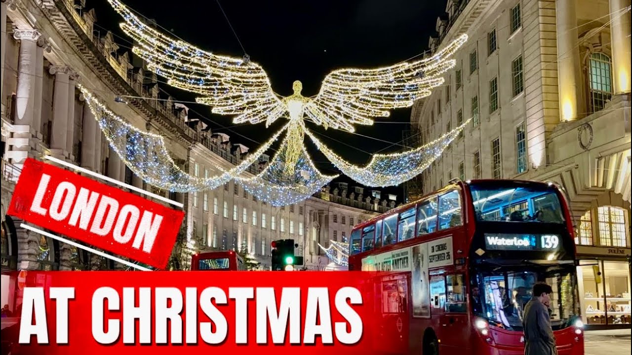 London Best Christmas Lights and Shops Displays 2025 | London&rsquo;s Walking Tour [4K HDR]