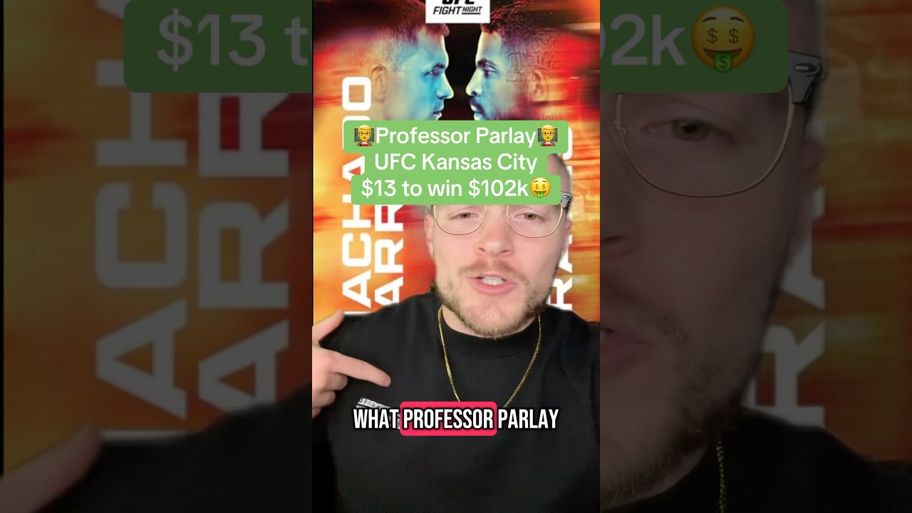 Today might be the day🙏 get your Professor Parlay Tee on professorparlayshop.com #ufc #mma