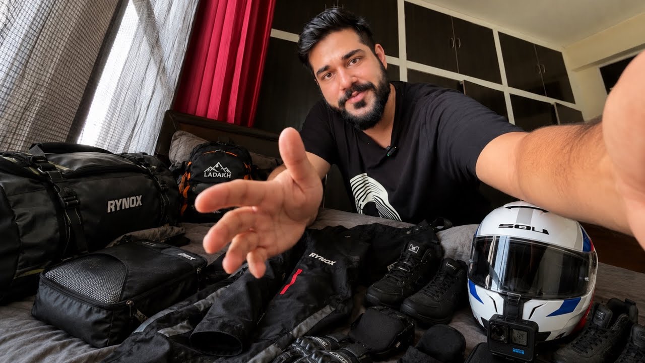 Packing Everything for Ladakh & Permit Process Explained | Sagar Tumkur