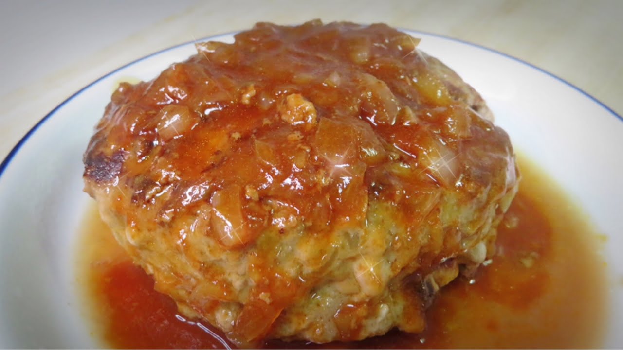 La Hamburguesa MAS ESPONJOSA y JUGOSA! estilo Japonesa con deliciosa salsa!