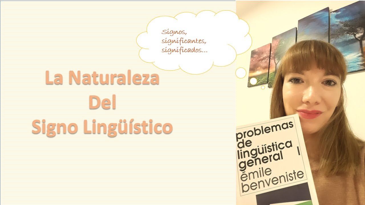 El signo lingüístico - (La naturaleza del signo según Émile Benveniste)