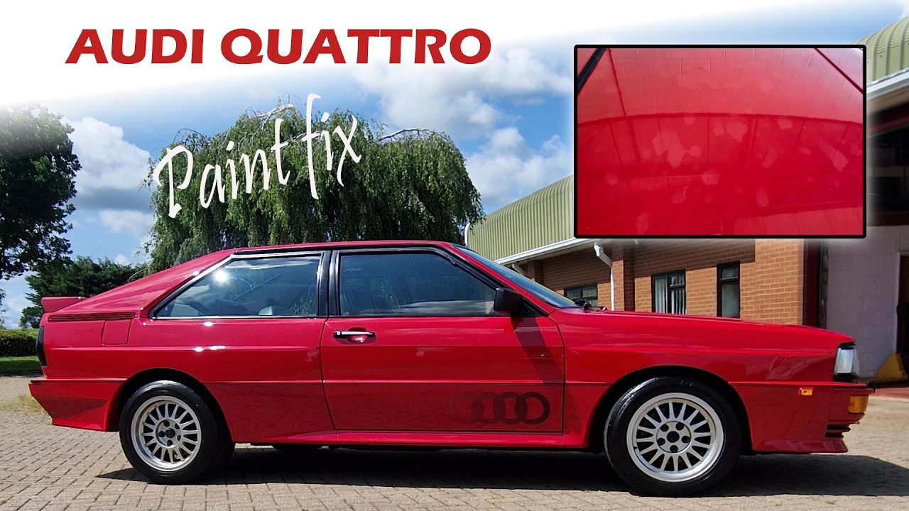 Audi Quattro Paint Problem Fix