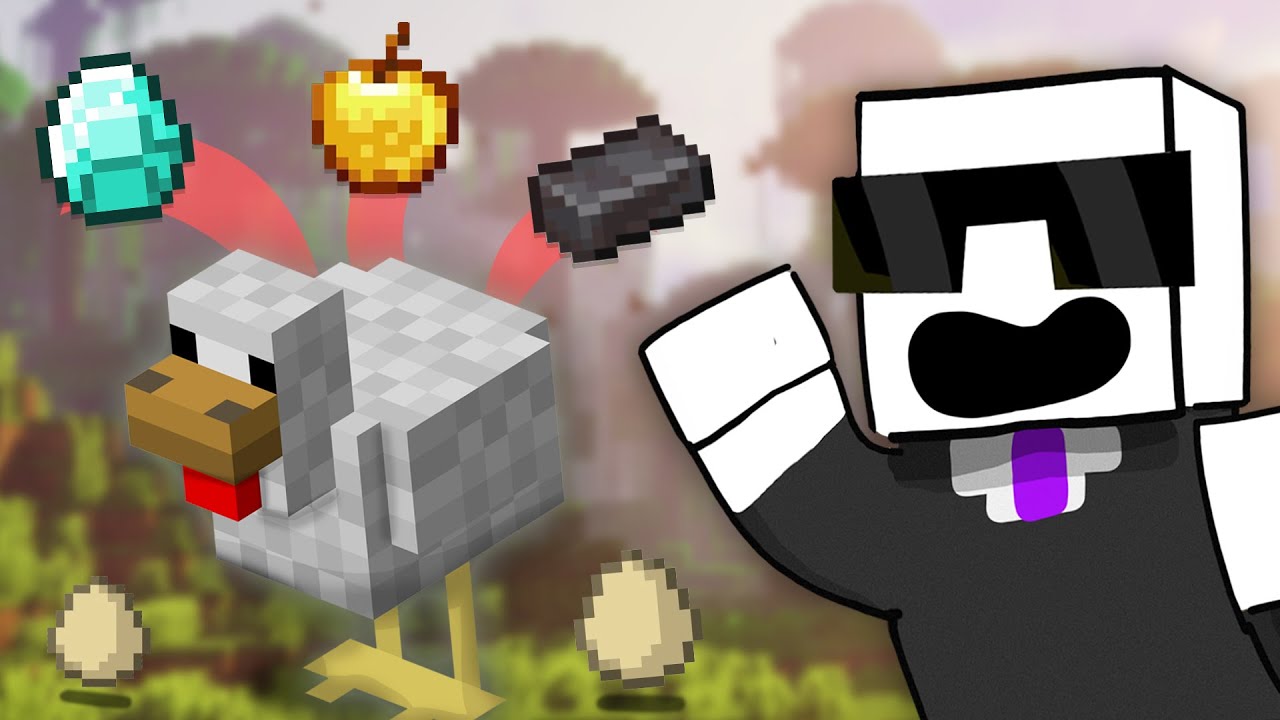 Minecraft, Bet Kiaušiniai Išmeta Geriausius Daiktus..
