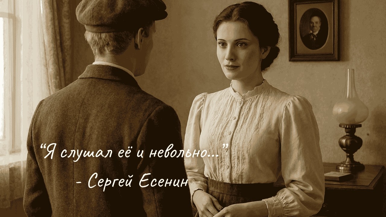 «Я слушал её и невольно…» — песня на стихи Сергея Есенина из поэмы «Анна Снегина».