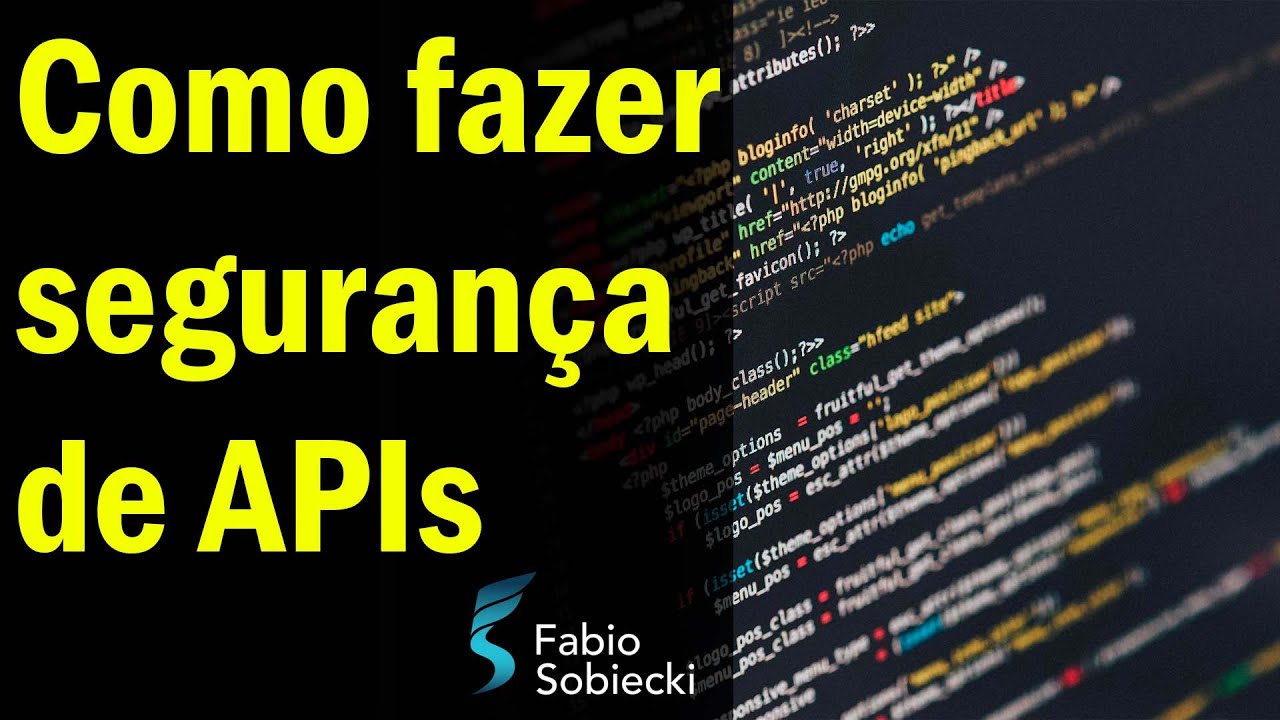 🛡️ COMO FAZER SEGURAN&Ccedil;A DE APIS | FABIO SOBIECKI