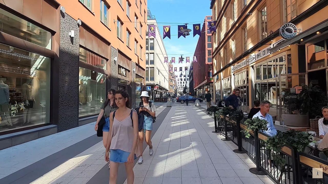 Sweden, Stockholm - walking city centre - Gustav Adolfs Square #110