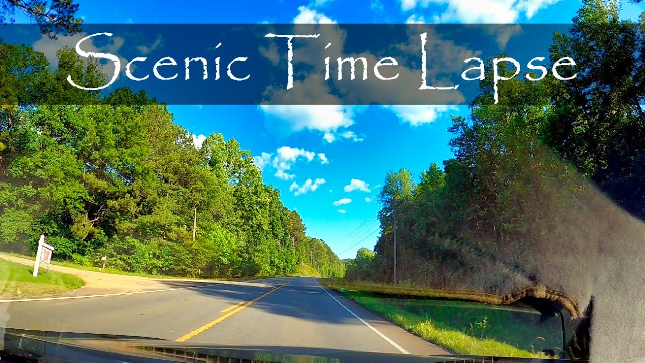 Time Warp: Driving Through Scenic Backroads Sped Up - GoPro Time Lapse