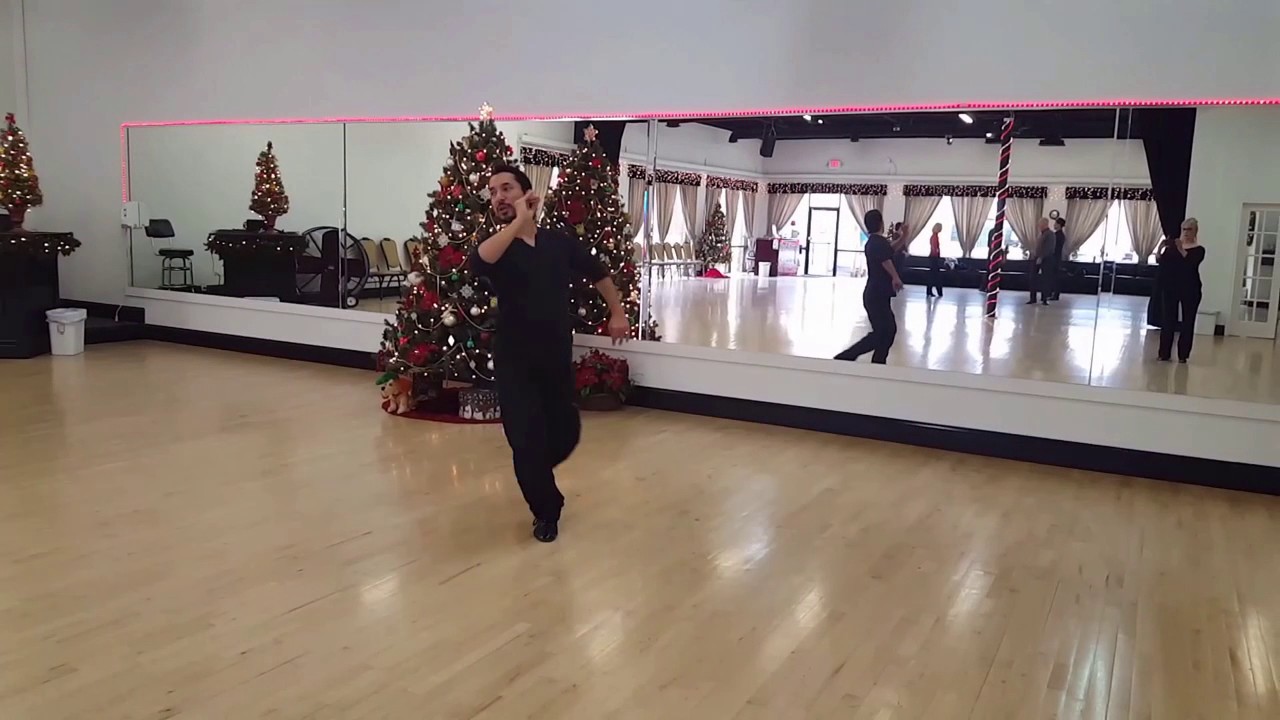 Three step turns Smooth and Latin: Basic break down