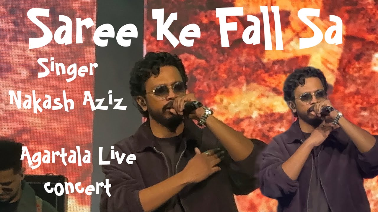 Saree Ke Fall Sa song || Nakash Aziz live  Concert || ICAIRA 2026 ||ICFAI University  Agartala 