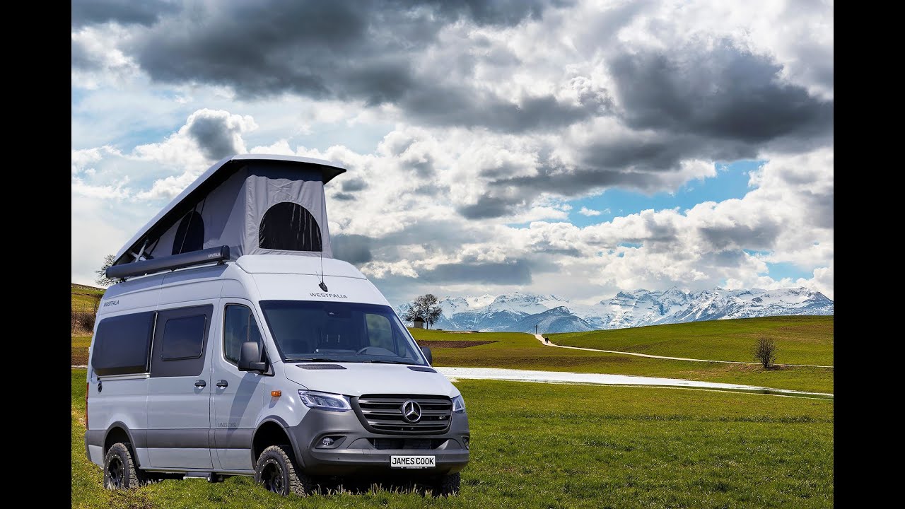 WESTFALIA JAMES COOK 600D su Sprinter anche 4x4
