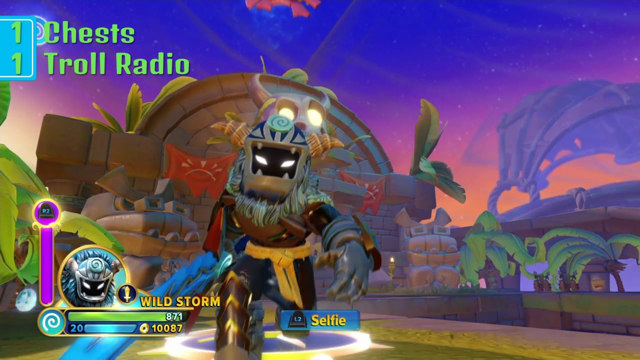 Cursed Tiki Temple Walkthrough, Guide, 100%, All Secrets, All Collectables - Skylanders Imaginators