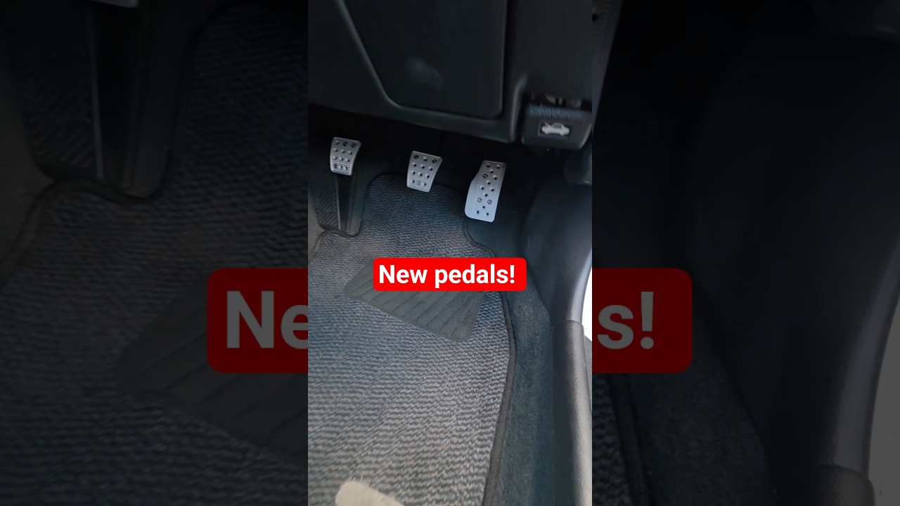 Новые педали для Evo 5! 