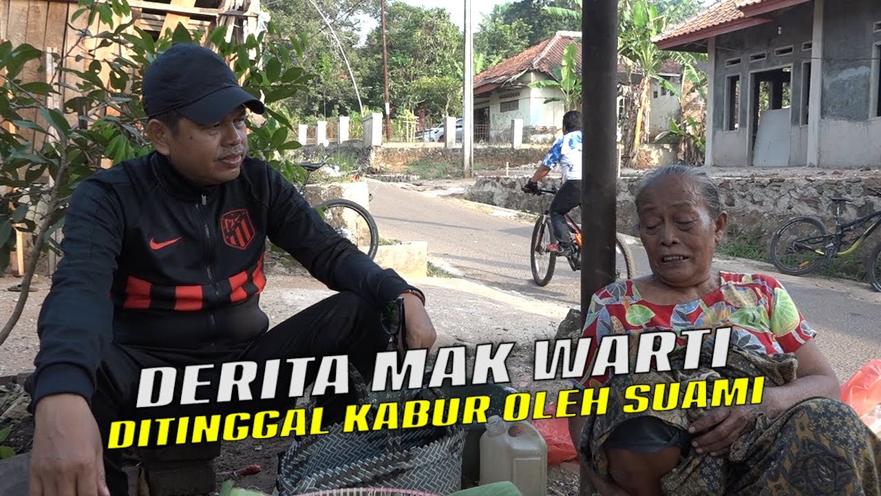 DITINGGAL SUAMI KABUR - MAK WARTI JUAL SURABI UNTUK BIAYA HIDUPI ANAK DAN CUCU