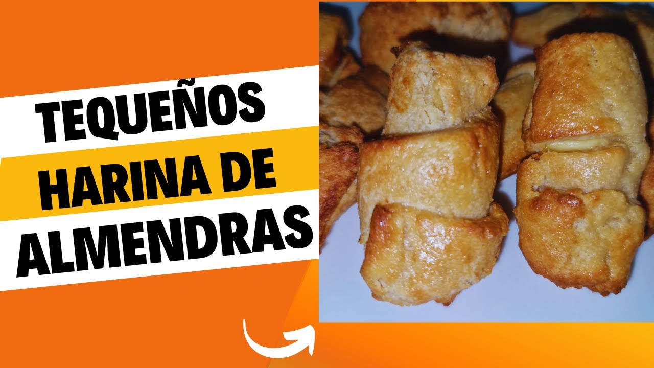 TEQUEÑOS DE HARINA DE ALMENDRAS RELLENOS DE QUESO - FACIL Y SIN GLUTEN