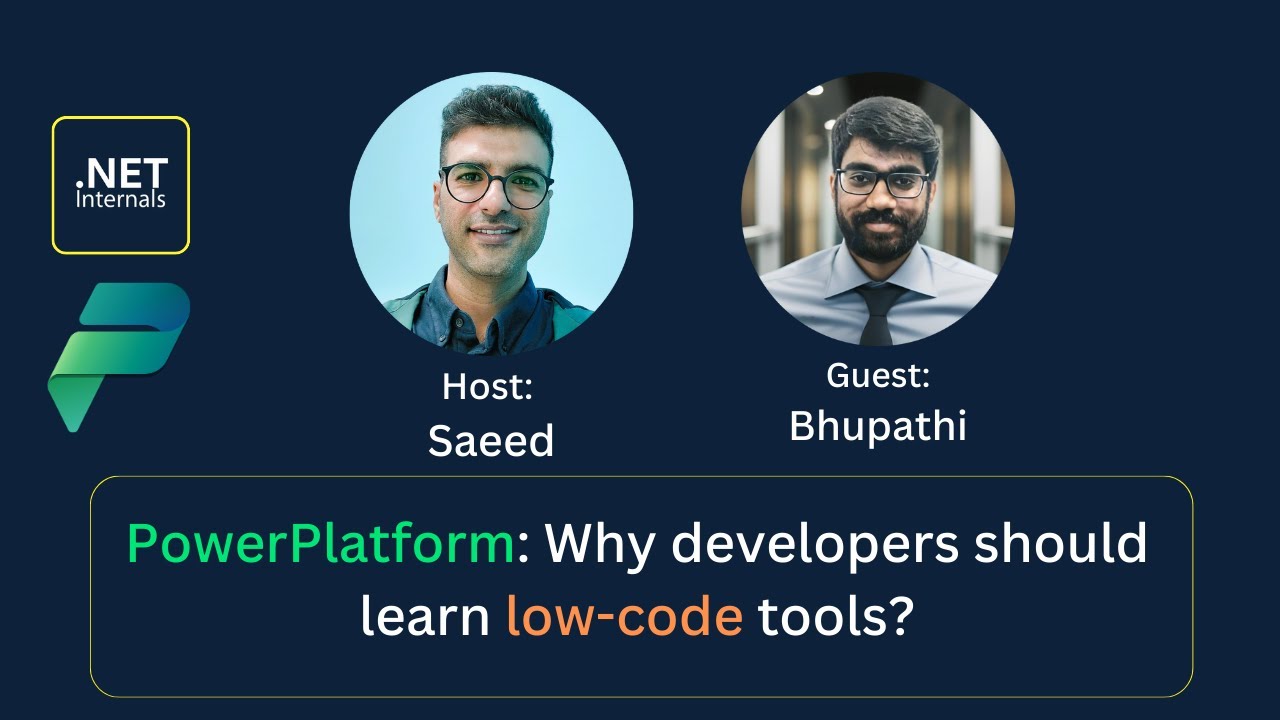 PowerPlatform: Why developers should learn about low code tools?