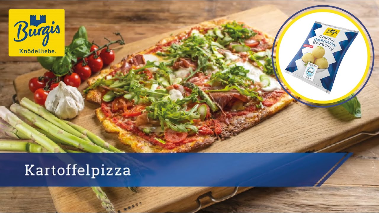 Knödelteig-Pizza - einfach & schnell | Burgis