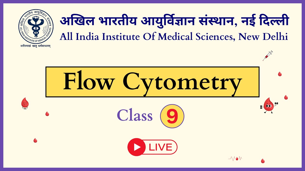 Flow Cytometry - Class 9 | AIIMS | CCRH | BSF | In hindi