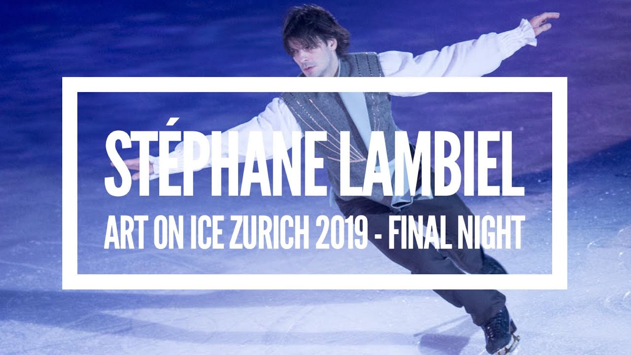 Stephane Lambiel performance on last day of Art On Ice Zurich 2019