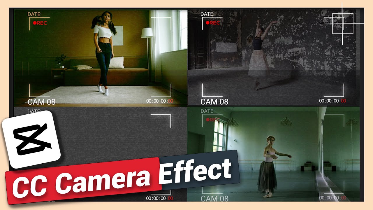 Security Camera or CC Camera Effect | CapCut Android & iPhone Tutorial