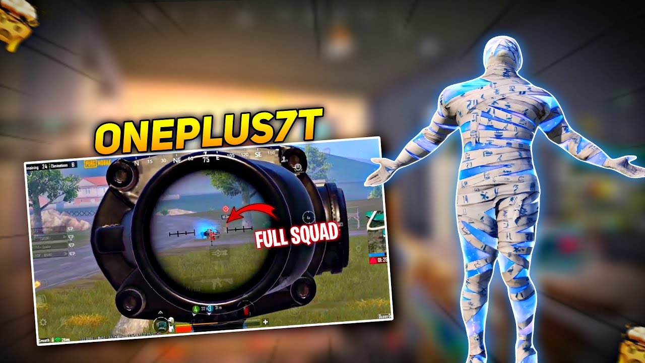 Oneplus7t Best Gameplay 😍 | Smooth 90Fps | PubgM & Bgmi | STG Awais Live