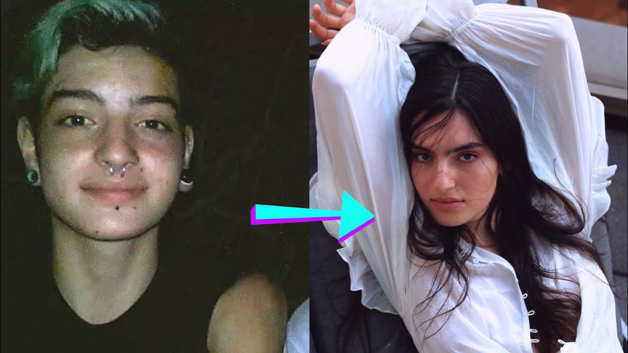 My *shocking* Male To Female TRANSITION TIMELINE 🏳️‍⚧️