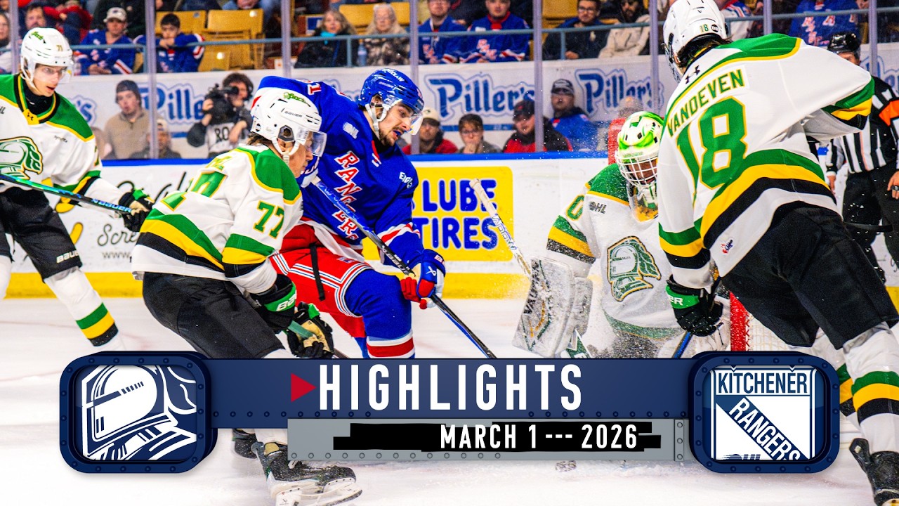 Game Highlights | Knights vs. Rangers - Mar. 1st, 2026