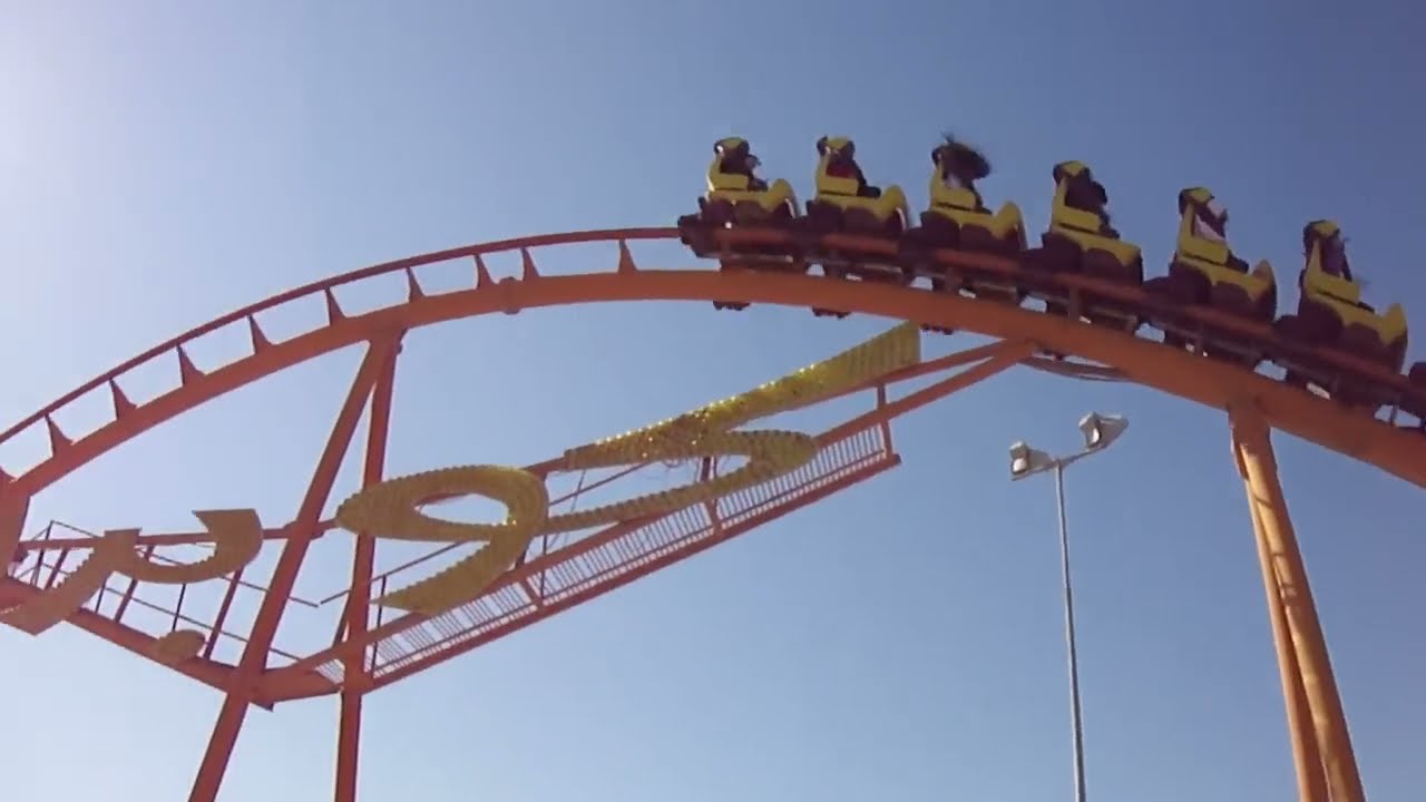 Nag enjoy ang mga pinoy sa saudi ng pagsakay ng Roller Coaster 