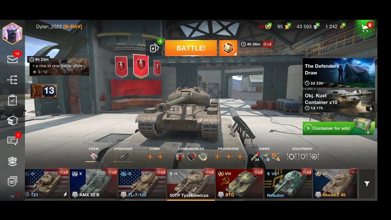 my pretty bad games in the jagpanzer e100 and 50 TP with some rage