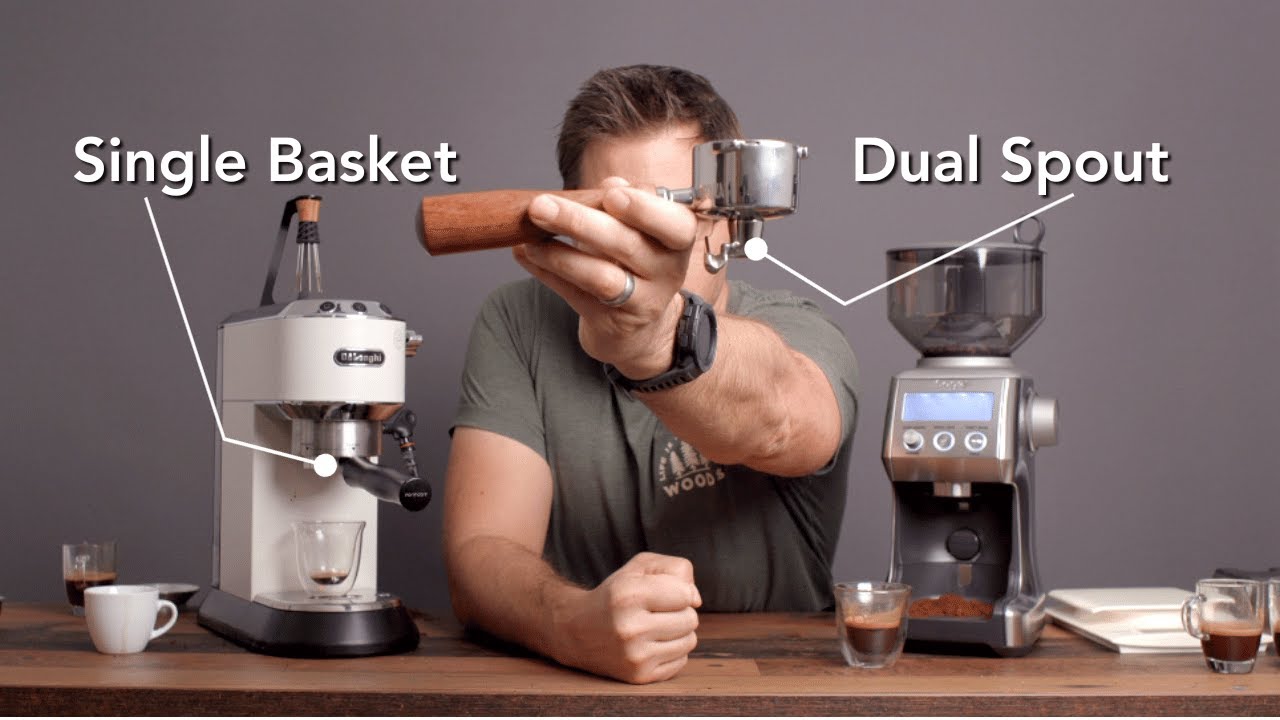 Delonghi Dedica Advanced Tactics: Dual Spout and Single Basket
