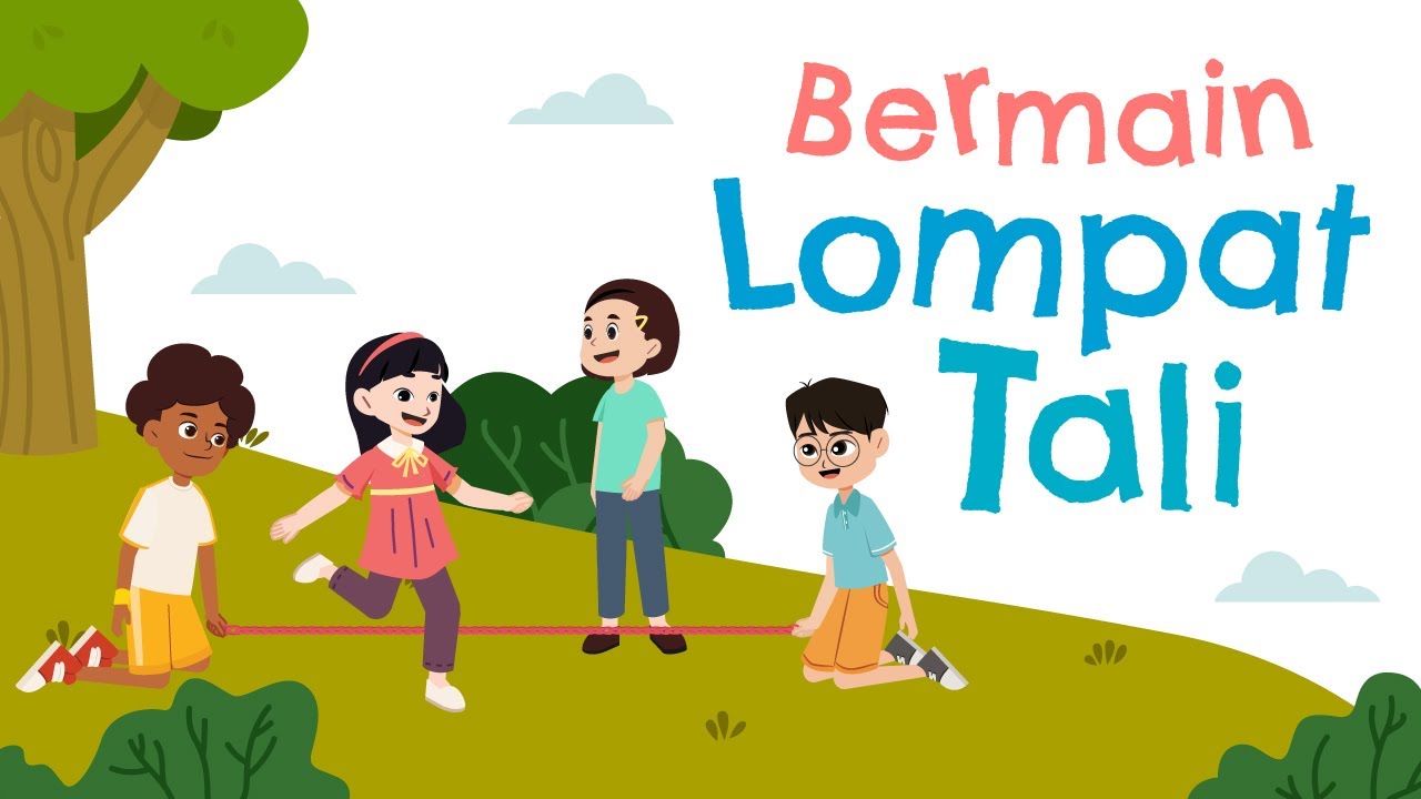 Bermain Lompat Tali | Permainan Tradisional Anak Indonesia | Video Belajar Anak | Video Edukasi