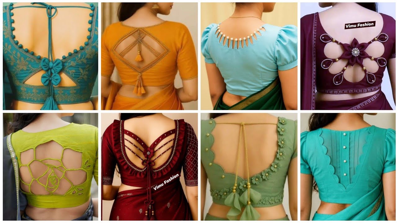 New Blouse Design|| ब्लाउज की डिजाइन || Blouse Back Neck Designs|| ब्लाउज गला डिजाइन