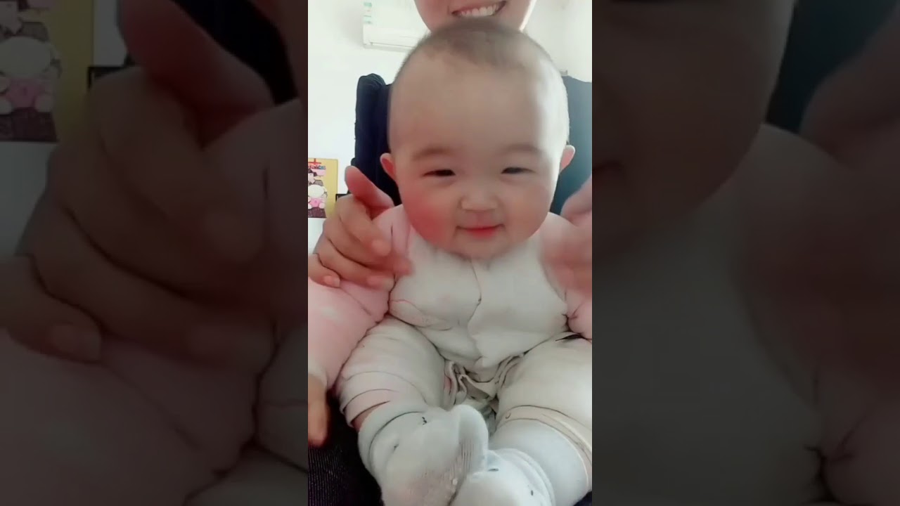 It will surprise you when you touch baby's face