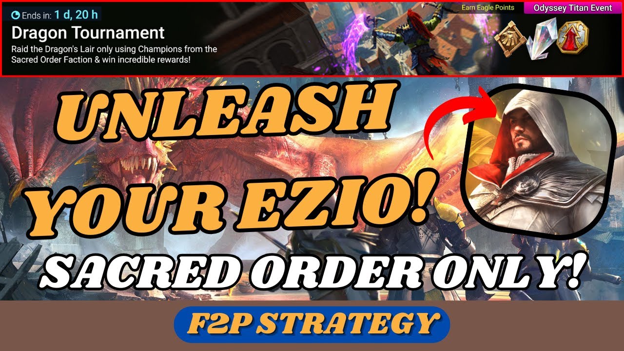 My F2P Strategy for the Sacred Order Dragon Tourney! | F2P Strategy | RAID: Shadow Legends