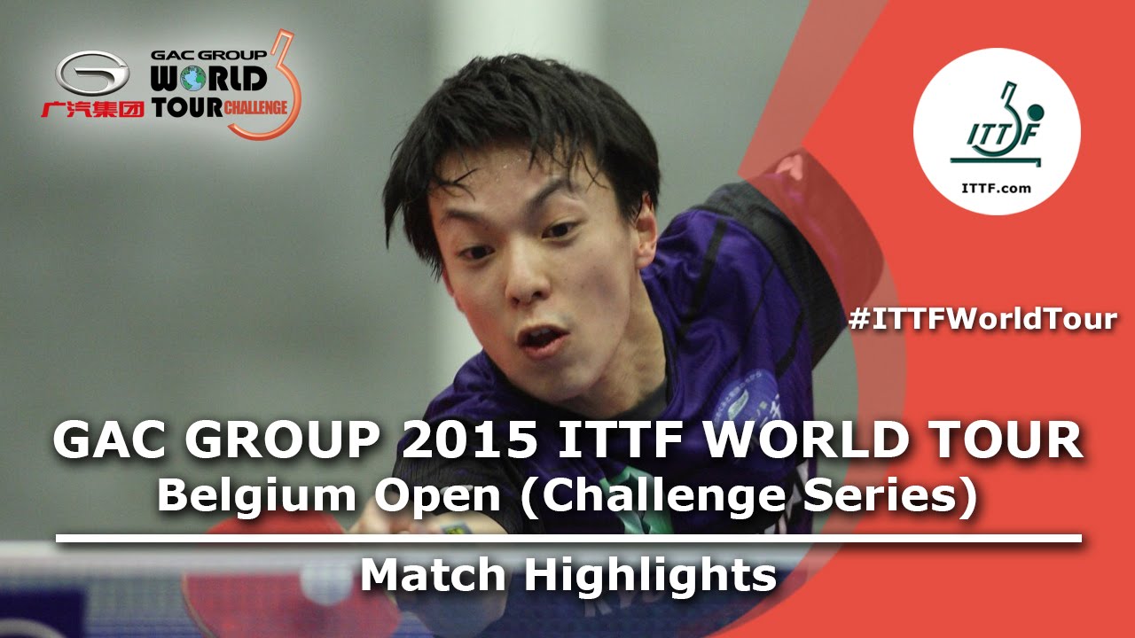 Belgium Open 2015 Highlights: MAES Yannick vs MATSUDAIRA Kenji (R 64)