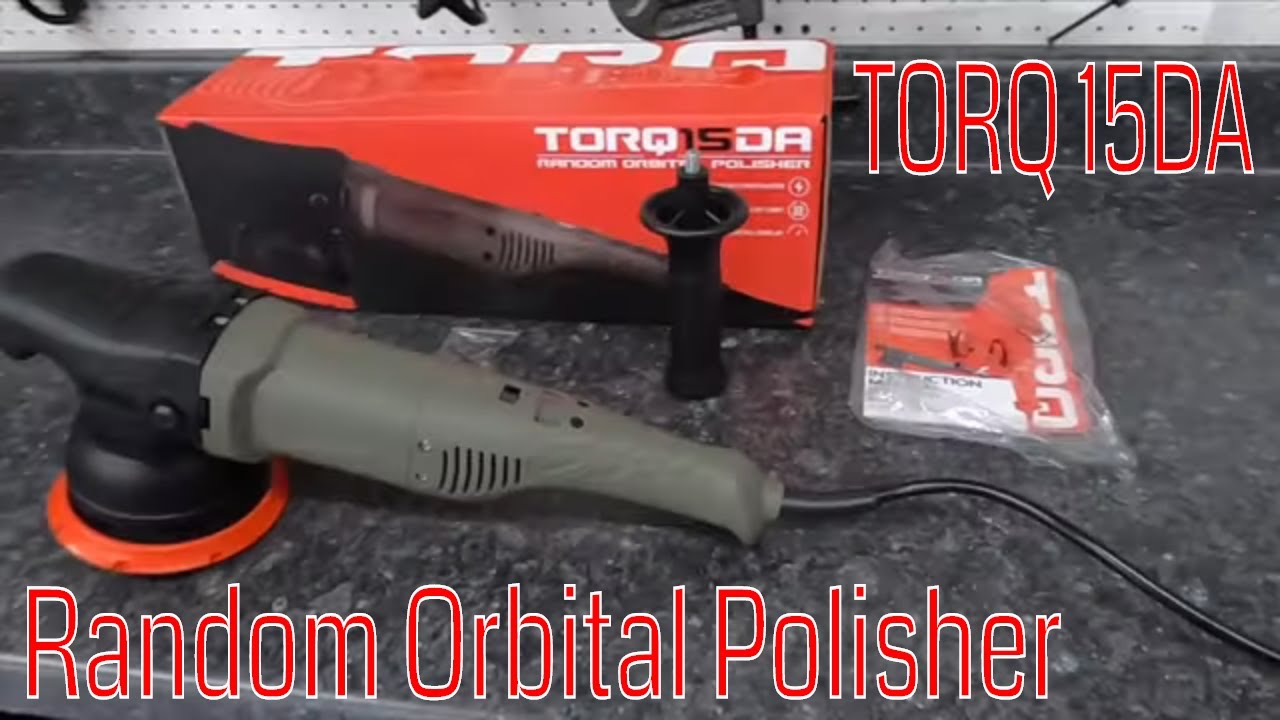 Chemical Guys Torq 15DA Long Throw Random Orbital Polisher!! 900W 1800-5500 Rpm!!