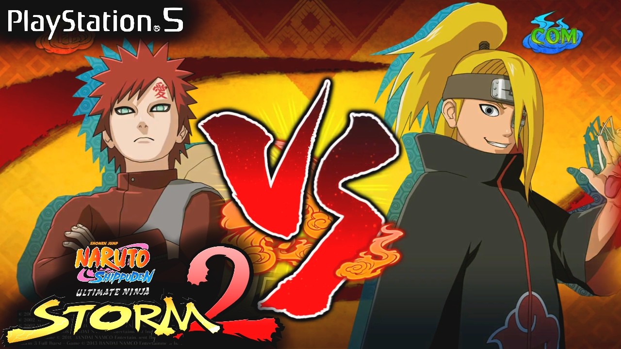 GAARA VS DEIDARA (PS5) NARUTO SHIPPUDEN: Ultimate Ninja STORM 2 (TRILOGY)