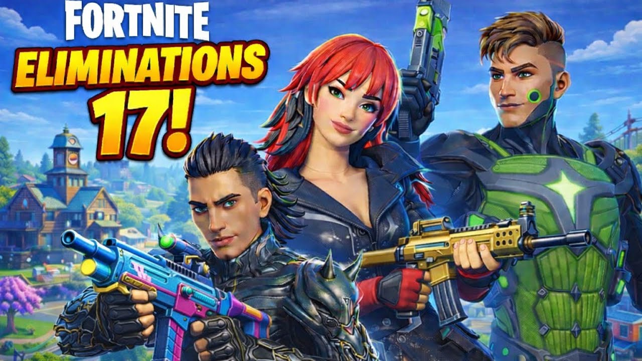 Fortnite Eliminations 17! Blitz Royale! Duos! 🎮🍪
