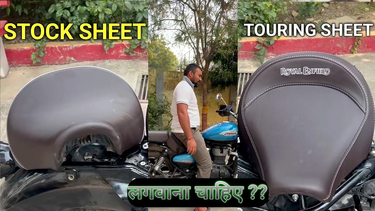 Royal Enfield Meteor 350 ❤️ Best Rider seat ❌ Touring seat 👍 for comfortable ride