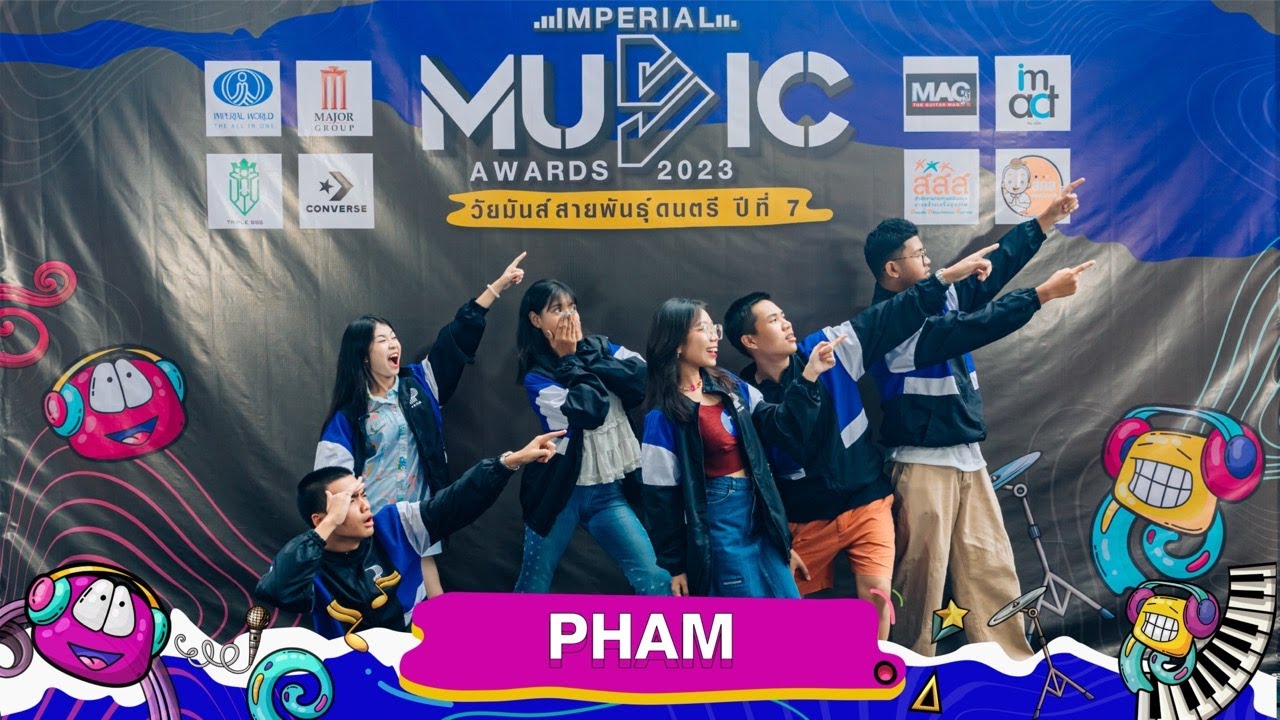 วง PHAM รอบชิงชนะเลิศ การแข่งขัน IMPERIAL MUSIC AWARDS 2023 ปีที่ 7
