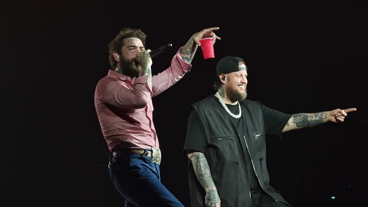 [4K] Post Malone feat. Jelly Roll - Losers @PARIS 2025