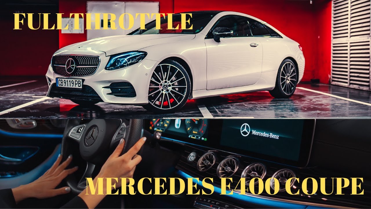 Mercedes E400 E-Class Coupe Review | Night Drive