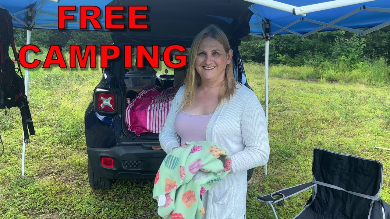 Finding free campsites in White Mountain National Forest - Maine