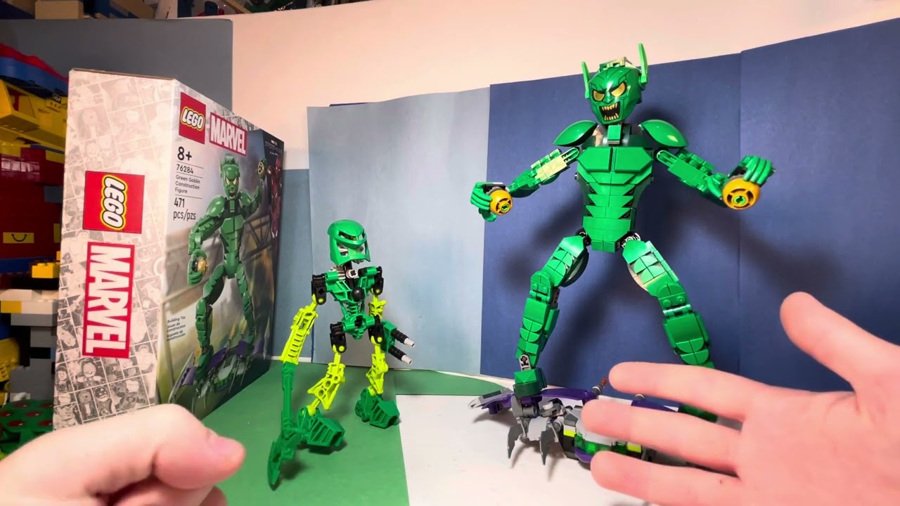 The Anti-Bionicle Set - LEGO Green Goblin Construction Figure [review]