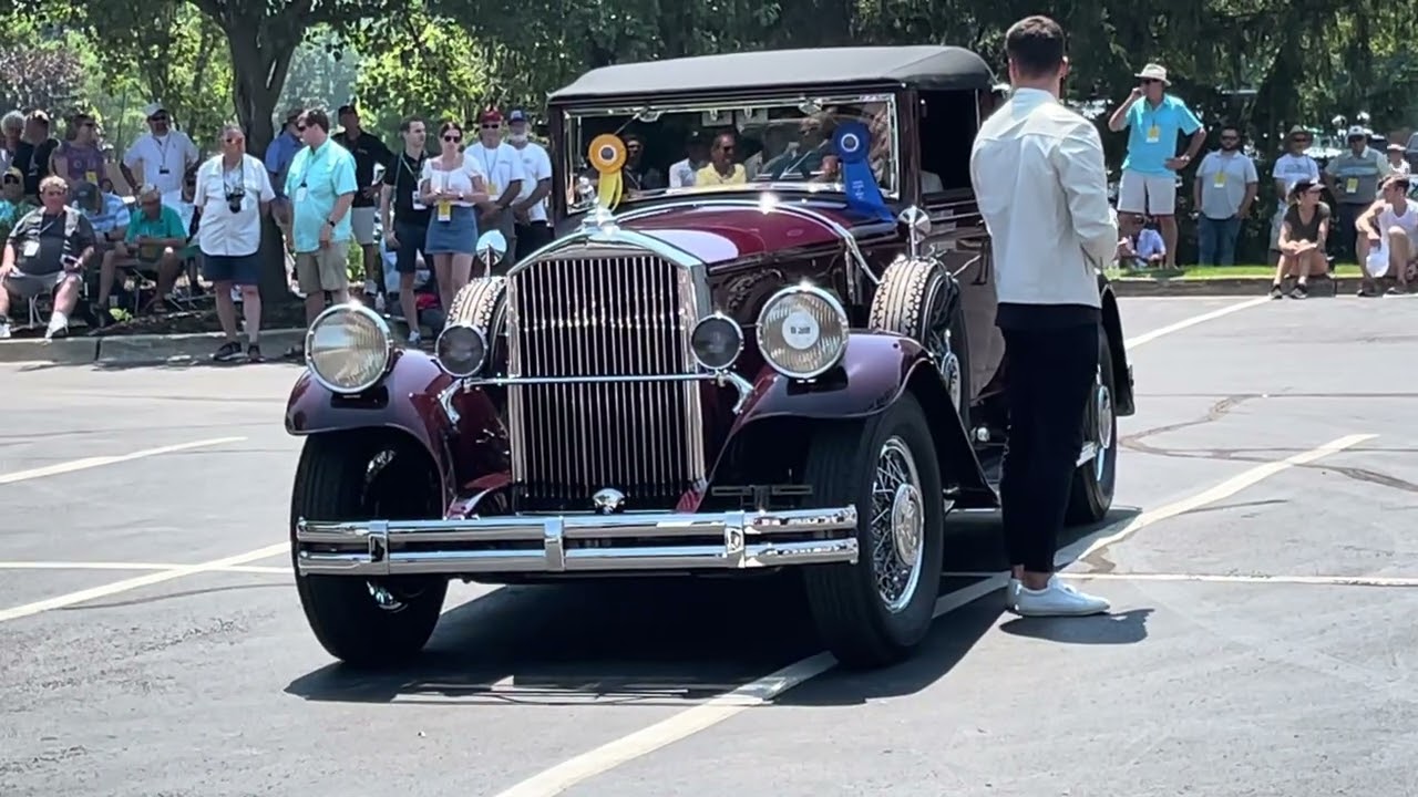 1929 Pierce-Arrow Model 143 Convertible Coupe at 2021 Concours d'Elegance of America in Plymouth, MI