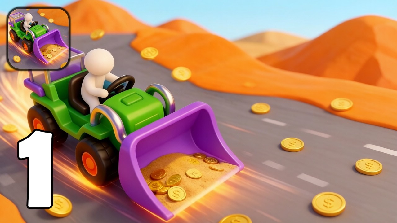 Sand Miner: Idle Mining Game - Копайте зарытые сокровища - Часть 1 - Прохождение игры (iOS Android)