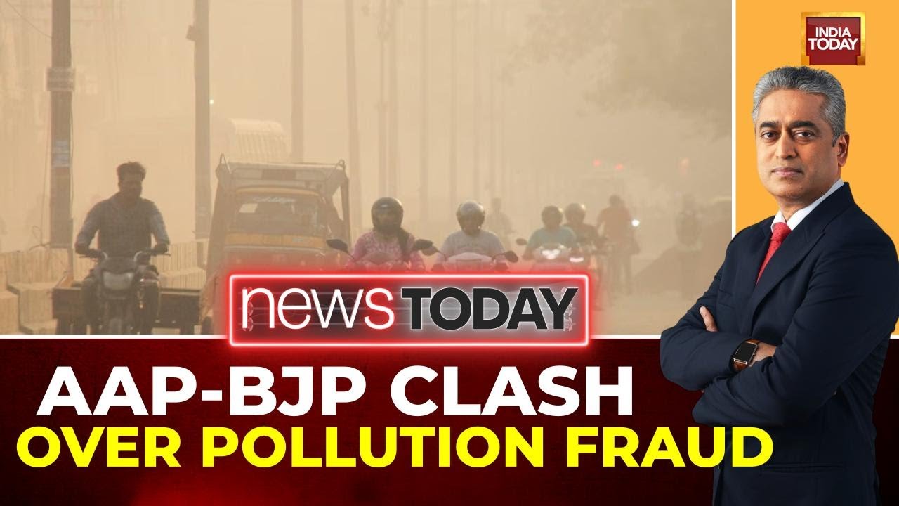 Delhi Chokes, Data Smokes? AAP, BJP Clash Over 'Pollution Fraud'